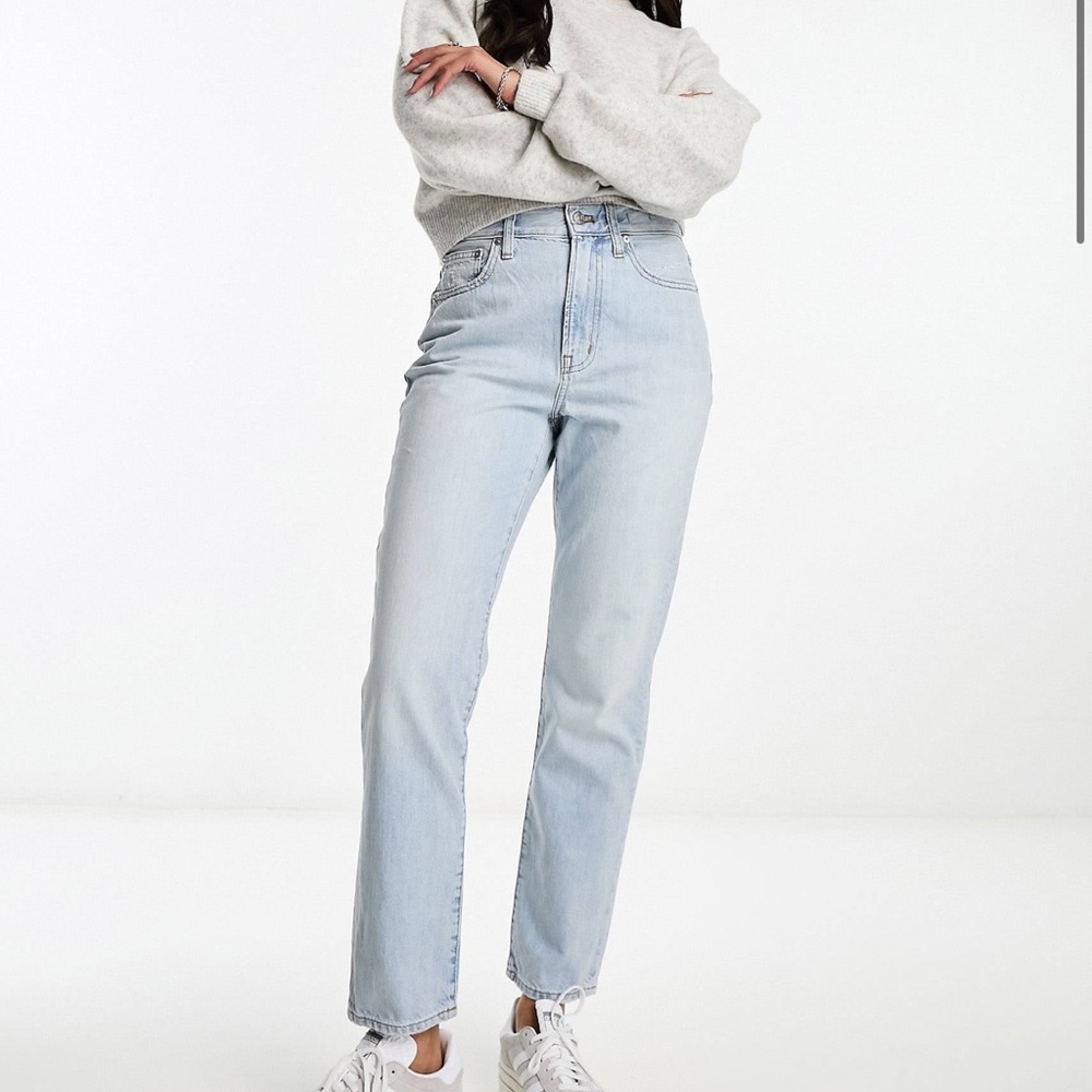 Madewell perfect vintage jeans in light wash